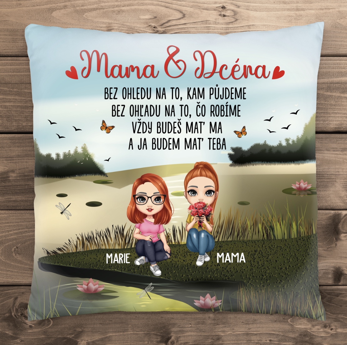 Mama a dcéra - máme seba