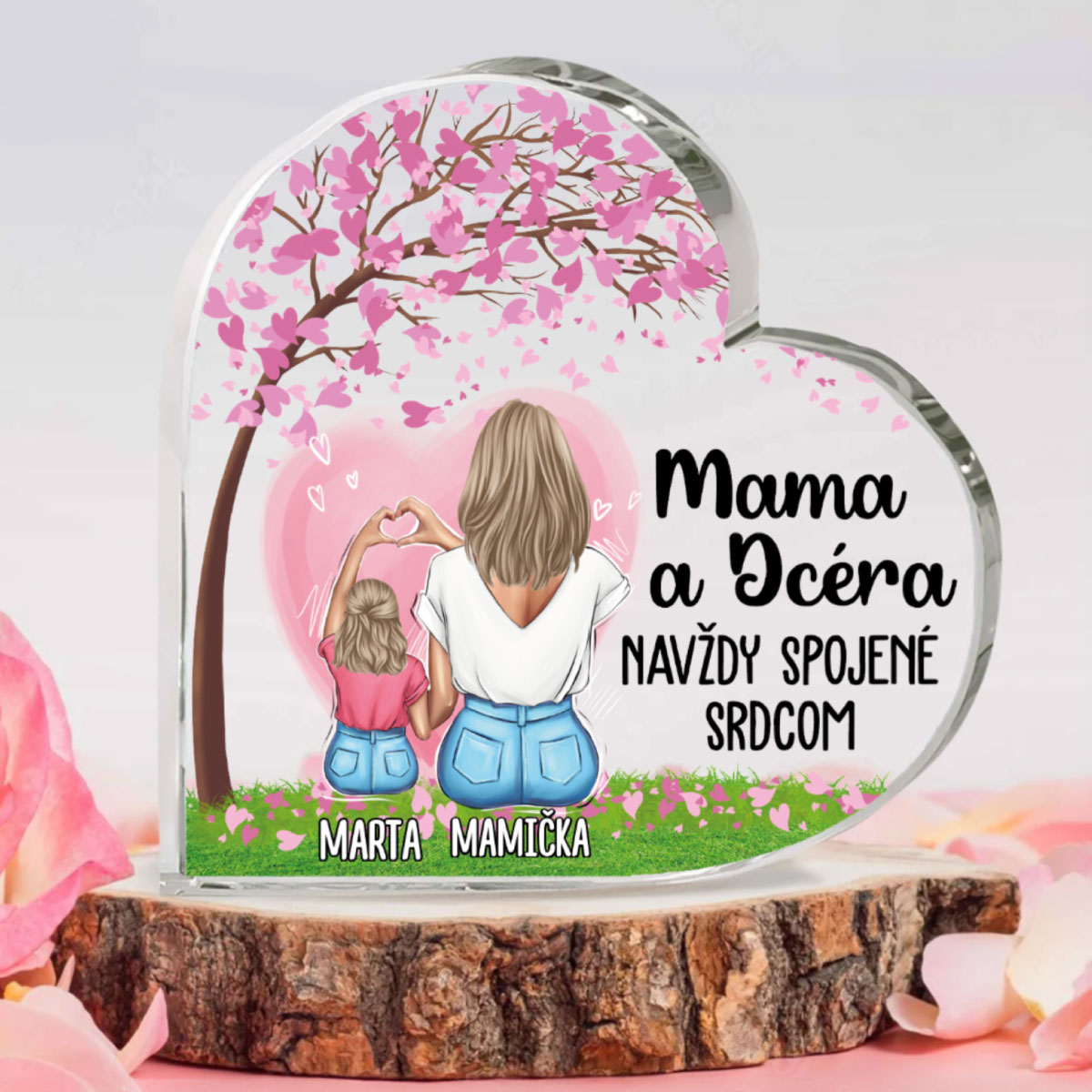 Mama a dcéra - navždy spojené srdcom