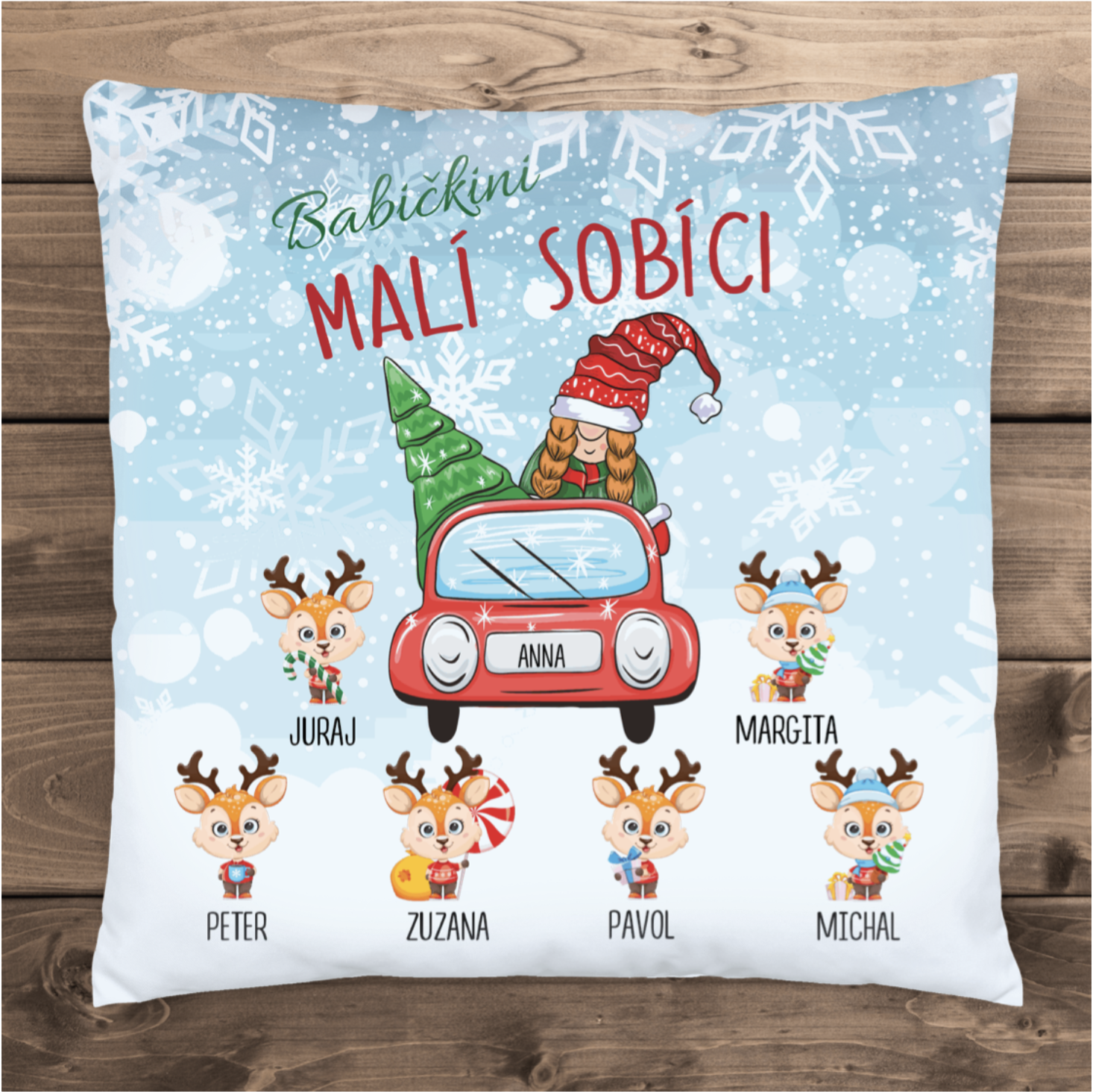 Malí sobíci - vankúš