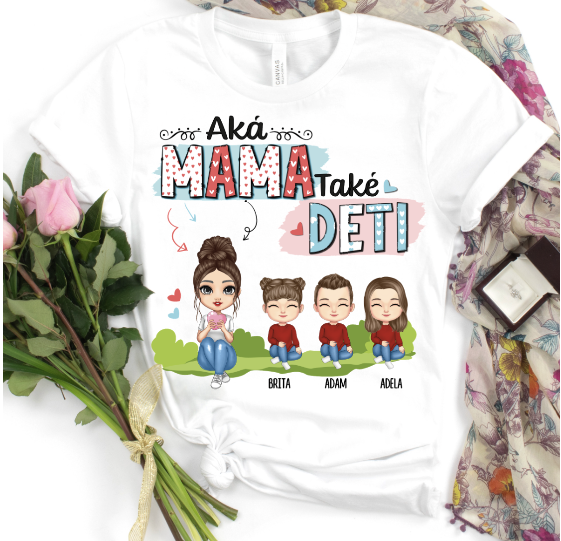 Aká mama, také deti/dieťa - tričko