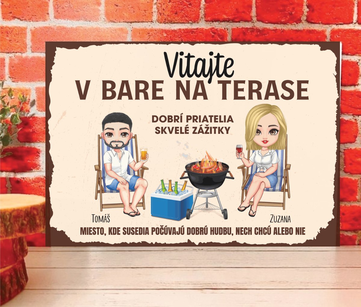 Vitajte v bare na terase