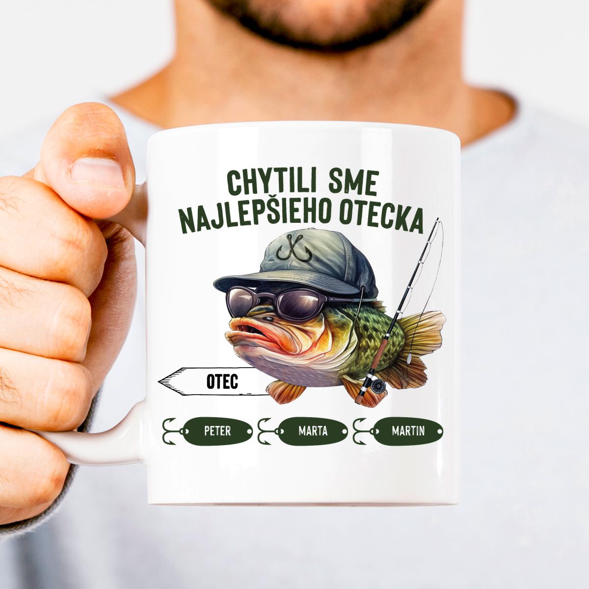 Chytili jsme najlepšieho otecka - hrnček
