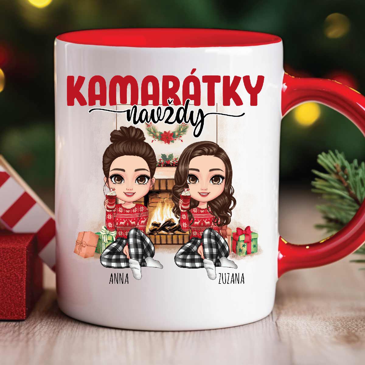 Kamarátky navždy - hrnček