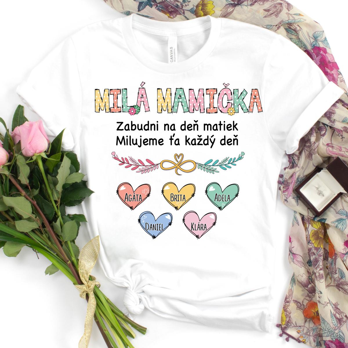 Milá mamička - tričko
