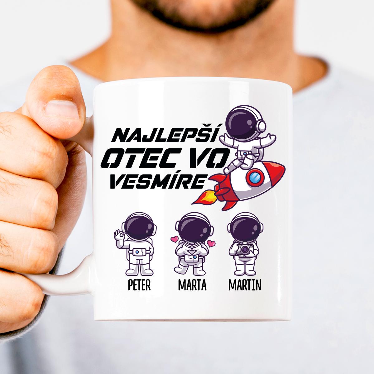 Najlepší otec vo vesmíre - hrnček