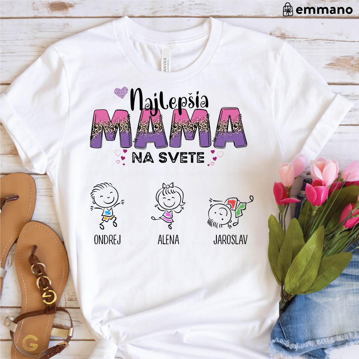 Najlepšia Mama - Babička na svete 2024 - tričko