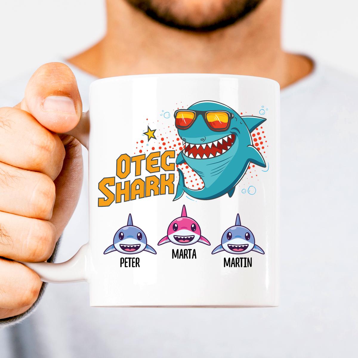 Otec shark - hrnček