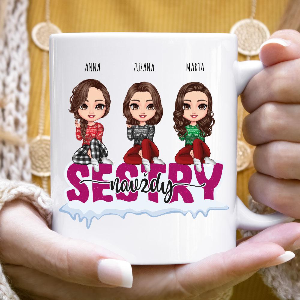 Sestry navždy - hrnček
